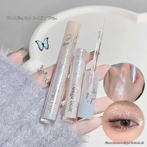 Liquid Eye Shadow Thin And Glittering Pearlescent No Falling Out