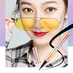 Starry Sky Eyeliner Not Smudge Long Lasting Waterproof